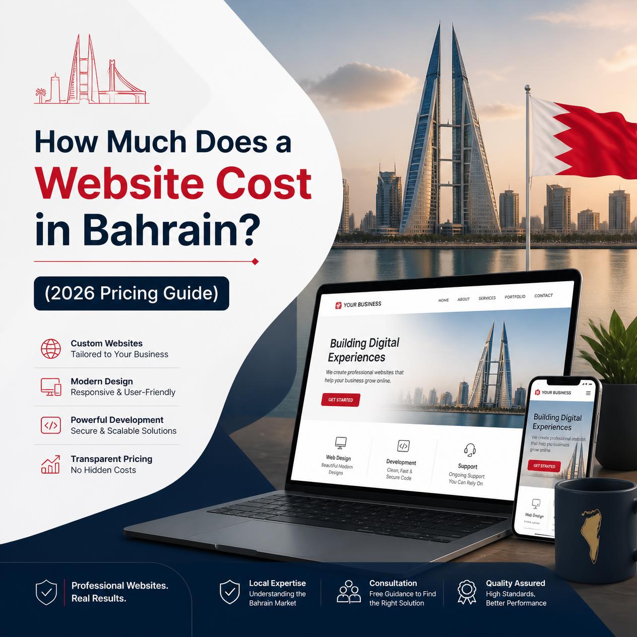 How Much Does a Website Cost in Bahrain? (2026 Pricing Guide)